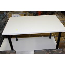 OFFICE DESK SOLD WITH SMALL TABLE