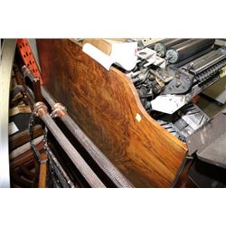 VINTAGE WALNUT BEDFRAME