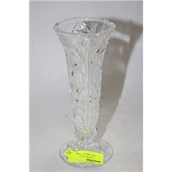 PIN WHEEL CRYSTAL VASE