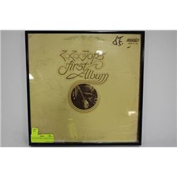1971 ZZ TOP'S FIRST ALBUM FRAMED