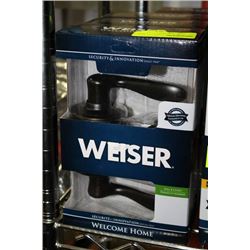 WEISER HALL AND CLOSET HANDLE SET