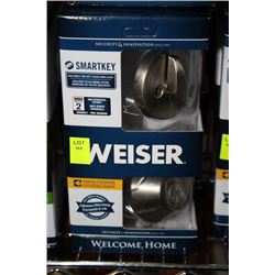 WEISER SMART KEY SINGLE CYLINDER DEAD BOLT