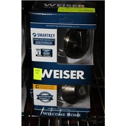 WEISER SMART KEY SINGLE CYLINDER DEAD BOLT