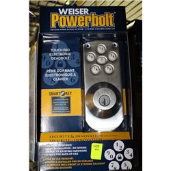 WEISER TOUCHPAD ELECTRONIC DEADBOLT MODEL 001