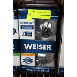 WEISER SMARTKEY SINGLE CYLINDER DEADBOLT