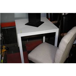 SHOWHOME SMALL TABLE SOLD WITH CHAIR, PLANT STAND