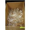 Image 1 : ESTATE BOX OF CRYSTAL GLASSES