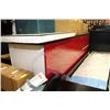 Image 1 : RED COUNTER WITH 3 DRAWERS