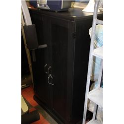 Wood Computer Hid-A-Way Desk cabinet