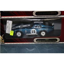DIE CAST 1965 SHELBY COBRA DAYTONA COUPE