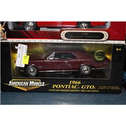 DIE CAST 1966 PONTIAC GTO SCALE 1:18