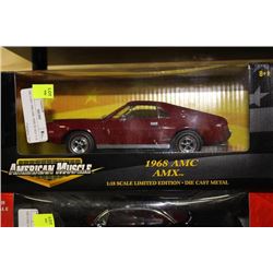 DIE CAST 1968 AMC AMX SCALE 1:18