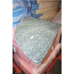 SHOWHOME ROUND GREEN CARPET