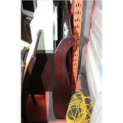 Solid Rosewood Queen Size Headboard