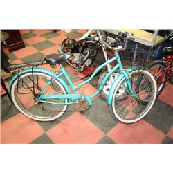 VINTAGE CRUISER BIKE, GREEN