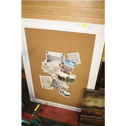 SHOWHOME CORKBOARD SOLD WITH CANVAS PICTURE