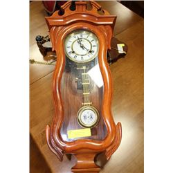 FORRESTVILE KEY WIND WALL CLOCK