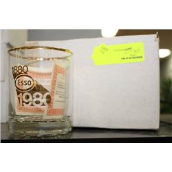 SET OF FOUR 1980 CENTENNIAL ESSO GLASSES