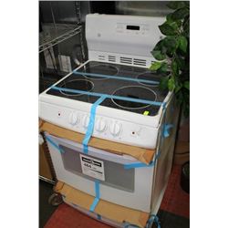 GE 4 BURNER CERAMIC TOP OVEN