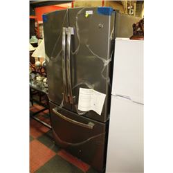 GREY GE FRENCH DOOR FRIDGE