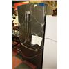 Image 1 : GREY GE FRENCH DOOR FRIDGE