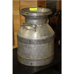 VINTAGE METAL CREAM CAN