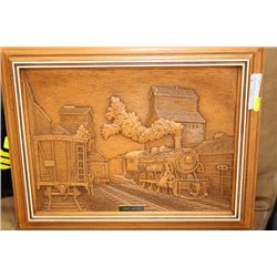 WHEAT COUNTRY WOOD PICTURE