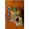 Image 1 : Colourful Dragon Head Ornament - 1 Foot Tall