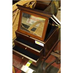 NEW WOOD JEWELLERY BOX