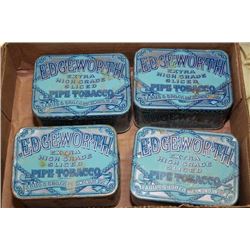 EDGEWORTH PIPE TOBACCO TINS