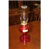 Image 1 : VINTAGE OIL LAMP ON CHOICE: RED