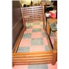 Image 1 : SHOWHOME PINE SINGLE BEDFRAME
