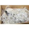 Image 1 : ESTATE BOX OF CRYSTAL GLASSES