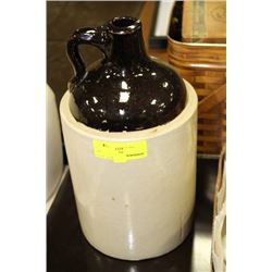 VINTAGE CROCK JUG