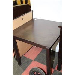 WOOD APARTMENT SIZED TABLE