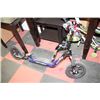 Image 1 : LARGE KICK STUNT SCOOTER, WITH AIR FILLED TIRES