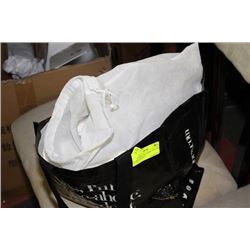 BAG OF MISC. INCLUDING 100% SILK SCARF, LACOSTE