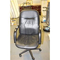 Black Leather Office Chair