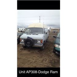 AP308 1993 GREEN/WHITE DODGE RAM