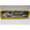 Image 1 : PETERBUILT DIECAST TRUCK W/TRAILER