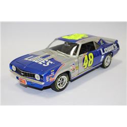 ERTL 1969 CHEVY CAMARO 'LOWES' DIE CAST CAR 1:18