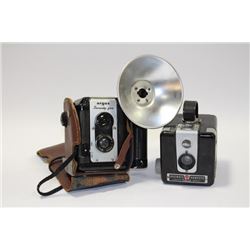2 ANTIQUE CAMERAS