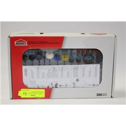 300 PIECE JOBMATE ROTARY ACCESSORY BIT SET
