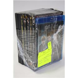 BUNDLE OF 8 HARRY POTTER DVD'S