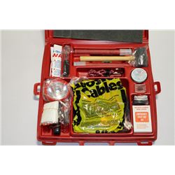 ROADSIDE EMERGENCY KIT INCLUDES FLARES, JUMPER