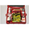 Image 1 : ROADSIDE EMERGENCY KIT INCLUDES FLARES, JUMPER