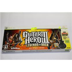 XBOX 360 GUITAR HERO 2  LEGENDS OF ROCK