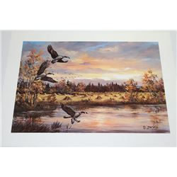 GEORGIA JARVIS " NATURES SHOWCASE" PRINT