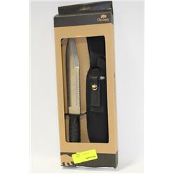 OLMPIA 30338PKH HUNTING KNIFE WITH CASE