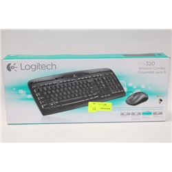 LOGITCH MK320 WIRELESS KEYBOARD AND MOUSE